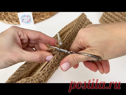 ВЯЖУ ПО 3 ШТУКИ В ДЕНЬ 🤩 ЗАКАЗЫ РАСПИСАНЫ ДО НОВОГО ГОДА ⛔️!!! ДЛЯ СЕБЯ И НА ПОДАРОК! Джут крючком!