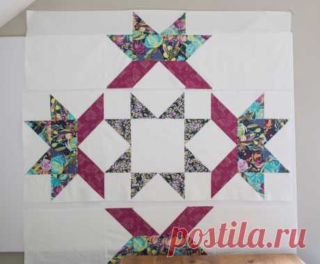 Сияющее великолепие с надписью Quilt-along: Неделя 3 | WeAllSew