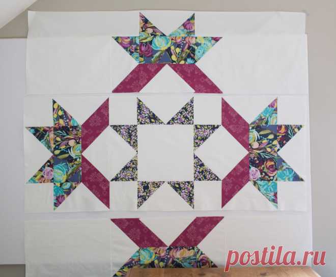 Сияющее великолепие с надписью Quilt-along: Неделя 3 | WeAllSew
