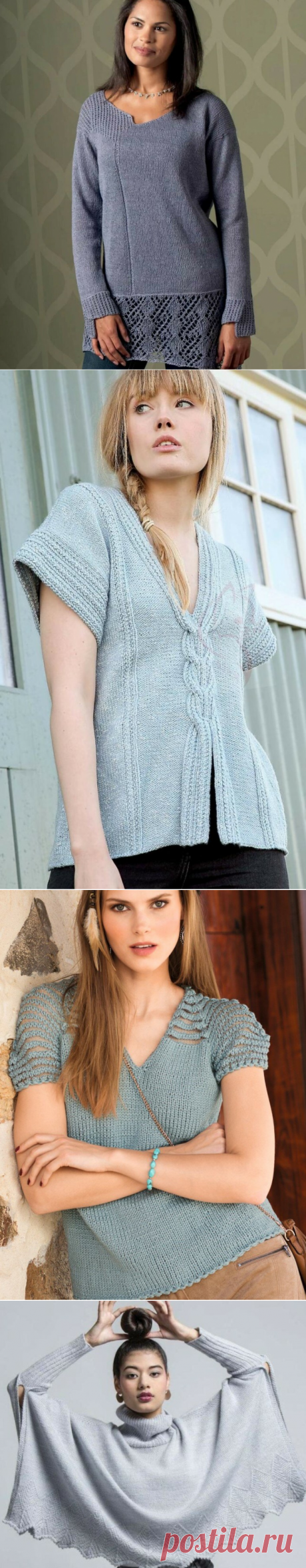 Идеи и детали в дизайне вязаных моделей спицами придающие оригинальность. | Ирина СНежная & Вязание | Яндекс Дзен