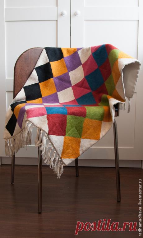 Купить Ковер ручной работы (100% шерсть) - шерсть, шерсть 100%, ковер