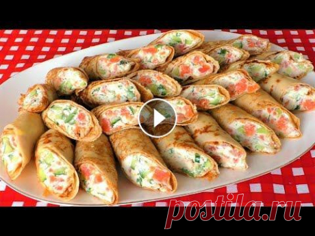 Тонкие блинчики с очень вкусной начинкой. Всегда готовлю на Масленицу, на Прощенное Воскресенье. Тонкие блинчики с очень вкусной начинкой. Всегда готовлю на Масленицу, на Прощенное Воскресенье. Ингредиенты: Мука - 150 гр, Яйца - 2 шт, Кефир - 500 ...