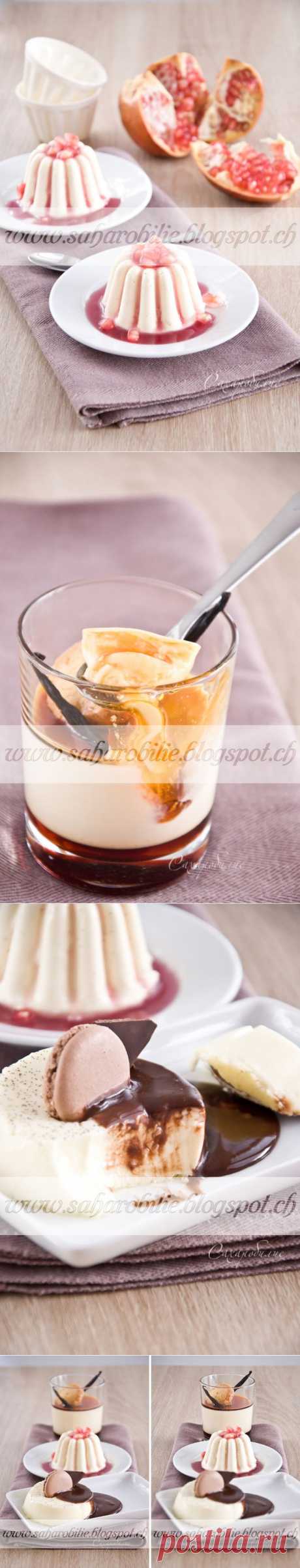 Сахаробилие : Esplorando N°1. Трилогия о Panna Cotta.