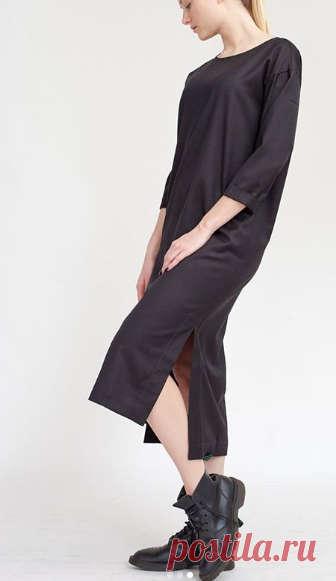 УСТА К УСТАМ в Instagram: «Прямые платья с разрезами. 100% тонкая шерсть. В наличии в темно-коричневом, темно-синем и чёрных цветах. Можно носить с поясом и без. Все…»