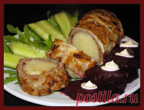 Бризоль с картошкой