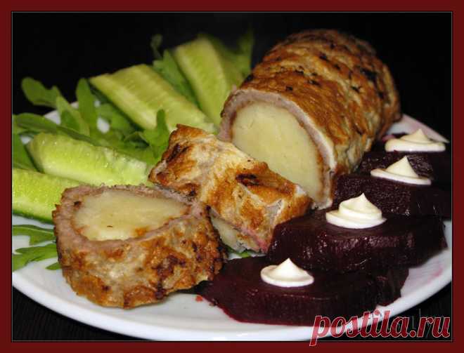 Бризоль с картошкой