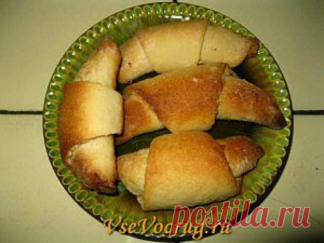 Рогалики с вишней