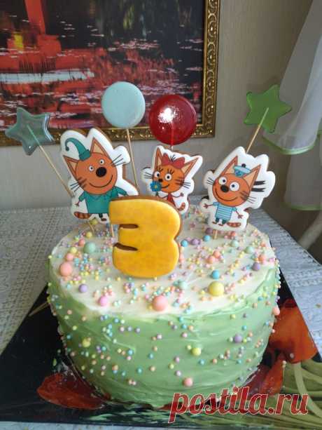 Торт три кота