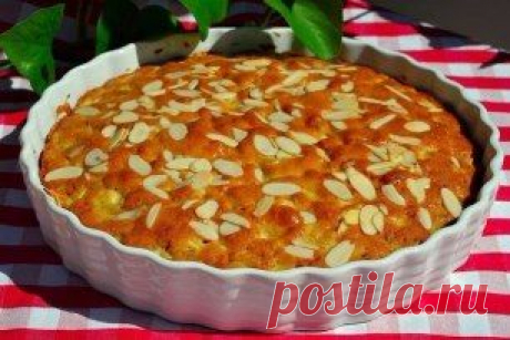 простой яблочный пирог