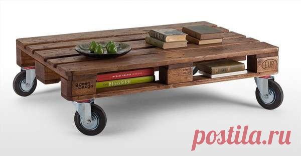 Мебель из грузовых паллет. Офис, дом, дача. Часть вторая » ALLDAYPLUS.RU