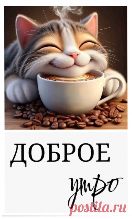 Доброе утро хорошие люди! 🌞🥰Лёгкой недели, интересных идей, весёлых рядом людей! 🤗