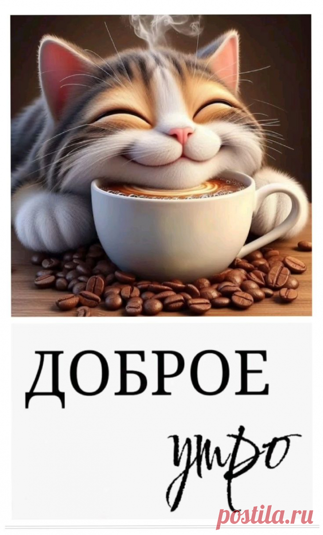 Доброе утро хорошие люди! 🌞🥰Лёгкой недели, интересных идей, весёлых рядом людей! 🤗