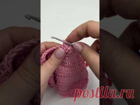 Как сделать прибавление и убавление (прибавка и убавка) столбиков с накидом при вязании крючком.