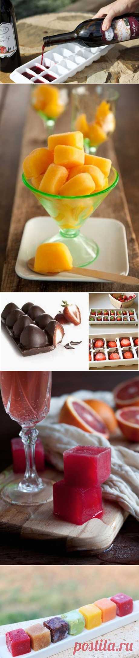 18 крутых способов использовать формочки для льда