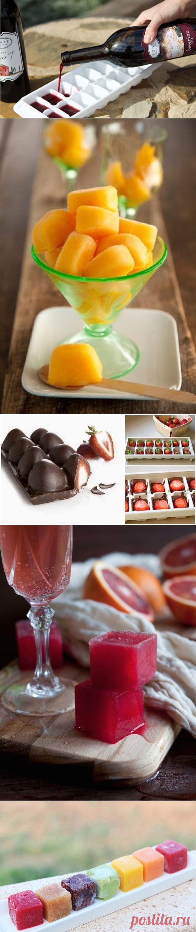 18 крутых способов использовать формочки для льда