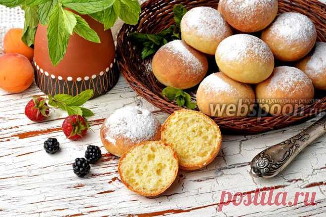 Творожные пончики в духовке