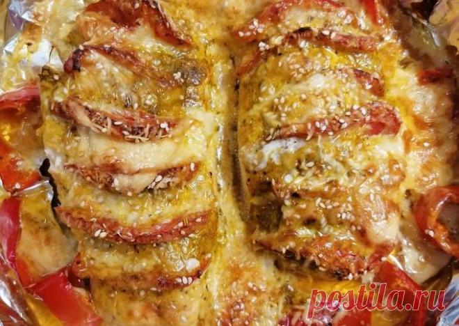 (1) Куриное филе с помидорами и перцем - пошаговый рецепт с фото. Автор рецепта @nata_in_greece . - Cookpad