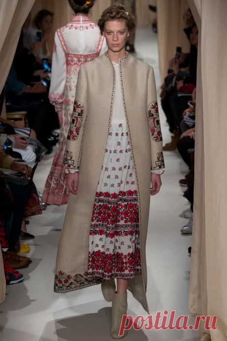 Вышивка в коллекции Valentino Couture весна-лето 2015 - Ярмарка Мастеров - ручная работа, handmade