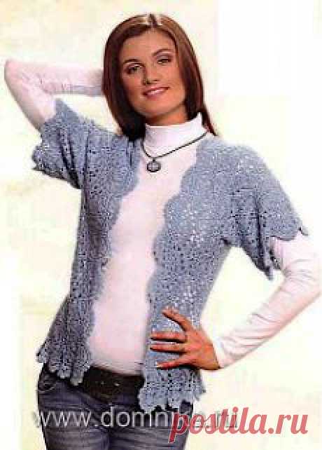 Жакеты » Вязание крючком и спицами схемы и модели