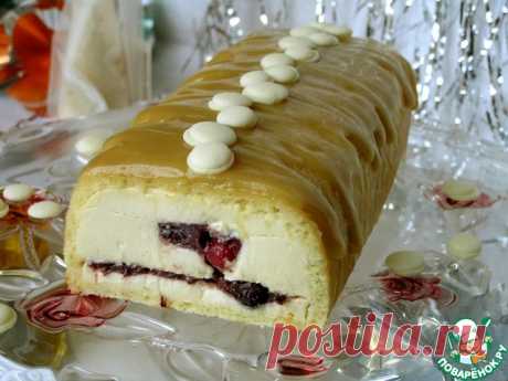 Карамельное рождественское полено – кулинарный рецепт