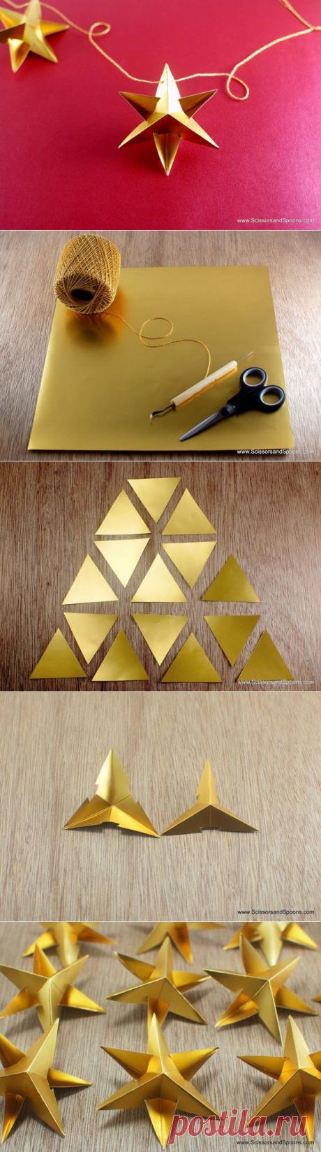 Объемная новогодняя гирлянда на InfoHome.com.ua