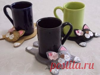 Шьём подставки под чашки