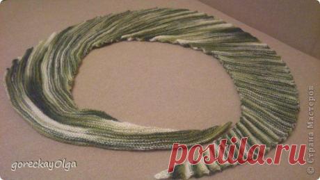 Вязание спицами - Волнорез Осенняя трава » Поиск мастер классов, поделок своими руками и рукоделия на SearchMasterclass.Net