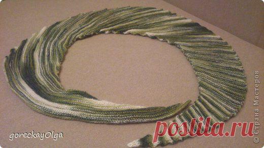 Вязание спицами - Волнорез Осенняя трава » Поиск мастер классов, поделок своими руками и рукоделия на SearchMasterclass.Net