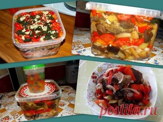 Овощная закуска за 8 часов.