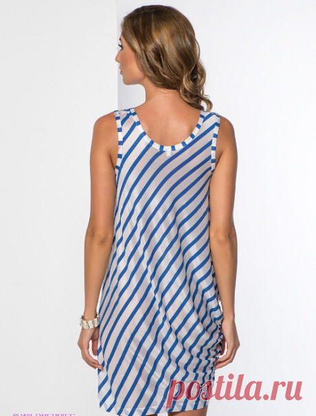 Косое платье (выкройка) / Простые выкройки / ВТОРАЯ УЛИЦА