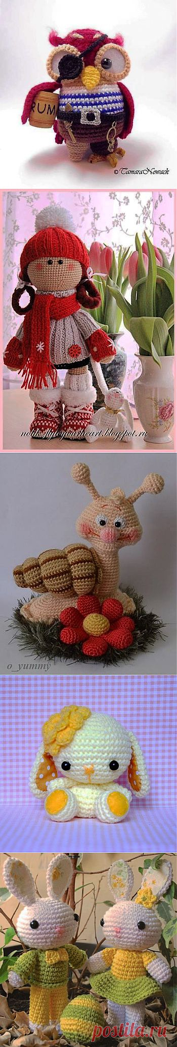 Идеи из недр интернета-3 / Разнообразные игрушки ручной работы / PassionForum - мастер-классы по рукоделию