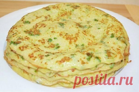 Кабачковые блинчики