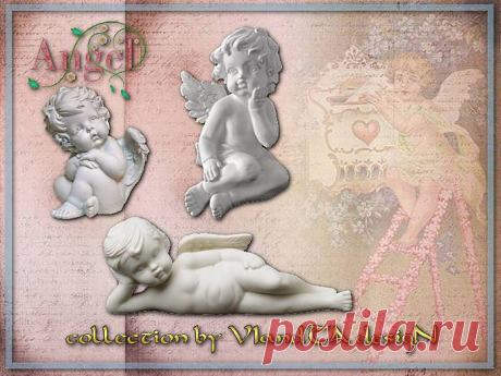 картинки PNG для декупажа &quot;АНГЕЛЫ&quot; - 10 Января 2017 - VIandTA desigN* - картинки PNG для декупажа