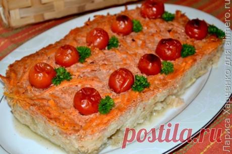 Мясная запеканка "А-ля голубец"