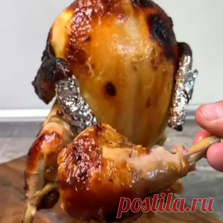 Американская курица ,запечённая на бутылке 🔥
@retseptii_mira 
@retseptii_mira 
Смотри со звуком 🔊
Сохрани ,чтобы не потерять 👉🏽

Автор:@na_xapaktepe