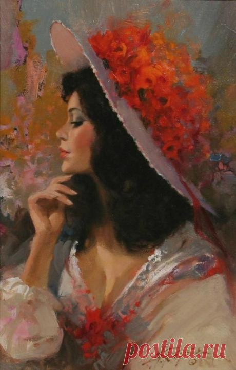 Когда ты рядом, сердце замирает... Художник Howard Rogers