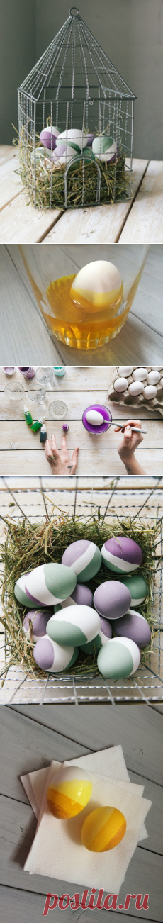 Как покрасить яйца на Пасху своими руками, мастер-класс: красим яйца на Пасху