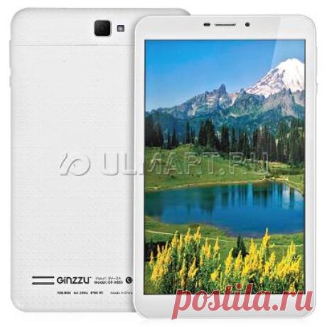 Планшет GiNZZU GT-X853 8Gb 3G White, 3626751: характеристики, отзывы, фото, цена - интернет-магазин Юлмарт