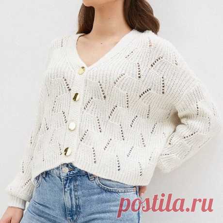 48 идей модных кардиганов и жакетов спицами
