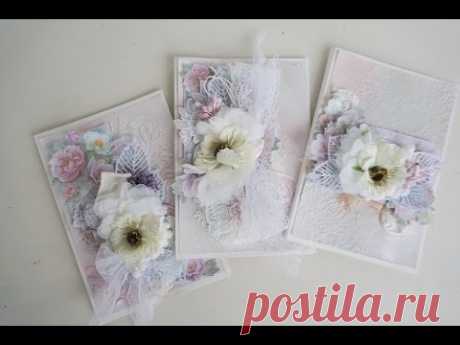 Шебби открытка из Shabby dreams от Фабрики Декору - Скрапбукинг мастер-класс / Aida Handmade