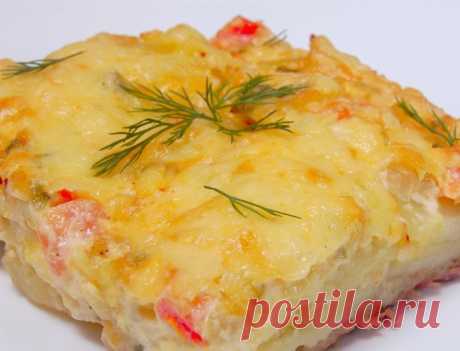 Свинина с картофелем под сырной шубой - Dynastyofchefs.ru