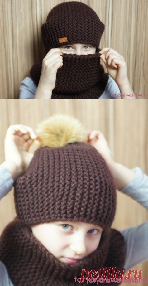 Вязаная шапка-бини (мастер-класс) | Блог Васильевой Татьяны