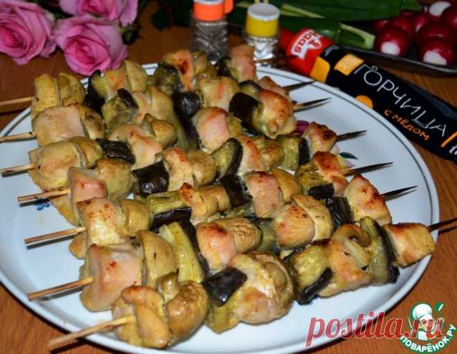 Сочный шашлык «Пикантный микс» – кулинарный рецепт