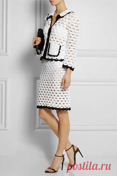 Одноуровневый | вязаное хлопок юбка | NET-A-PORTER.COM