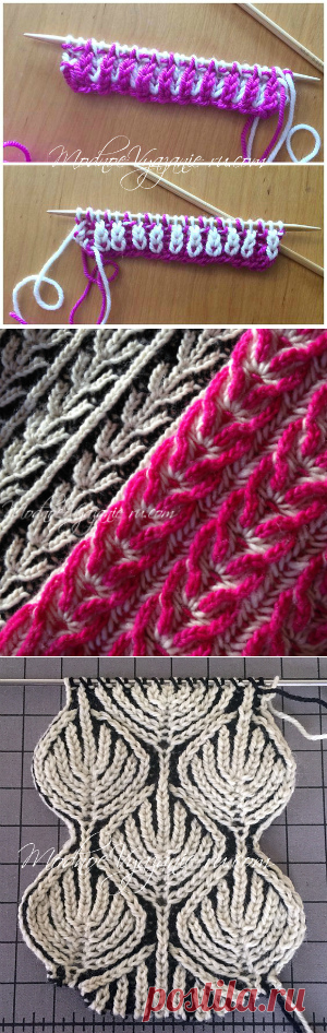 бриош,Brioche Knitting - Modnoe Vyazanie ru.com