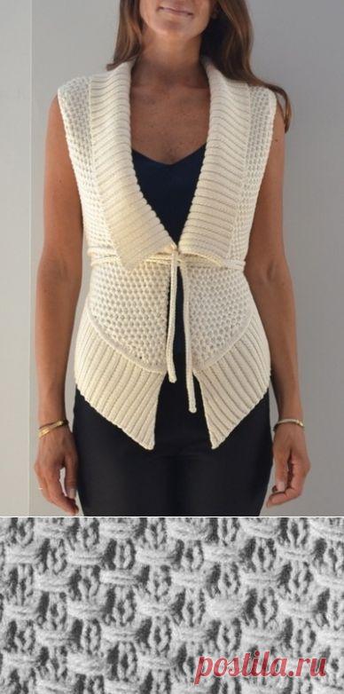 Красивая безрукавка