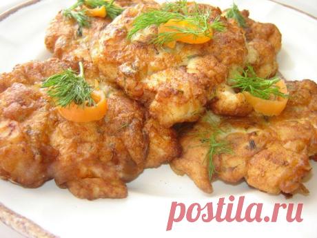 Куриные оладьи или как приготовить вкусный ужин без хлопот