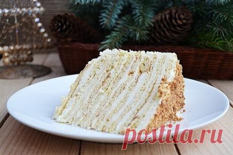 Творожный торт.