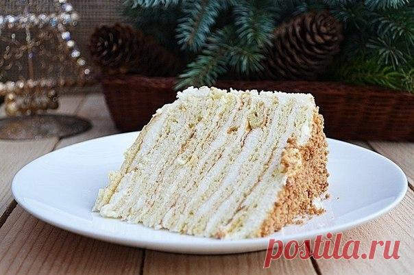 Творожный торт.