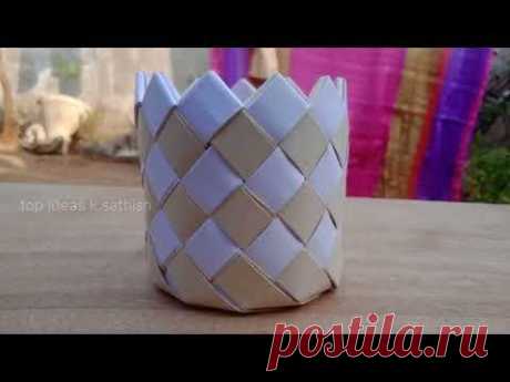 How to make pen stand DIY#